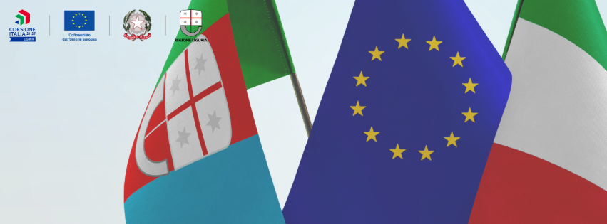 "www.porfesrliguria.it: il portale realizzato da Regione Liguria e Liguria Digitale per far conoscere le opportunità della programmazione europea in Liguria"