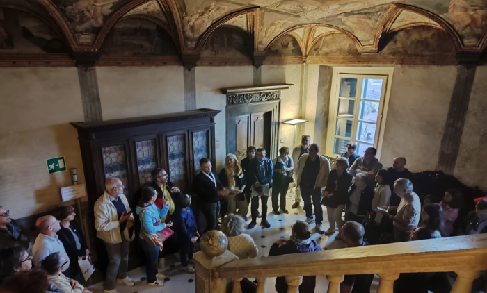 "foto delle visite a Palazzo Lamba Doria - Savona - Giornate Fai d'Autunno 2024"