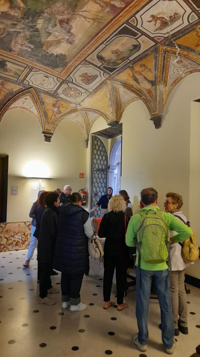 "foto delle visite a Palazzo Lamba Doria - Savona - Giornate Fai d'Autunno 2024"