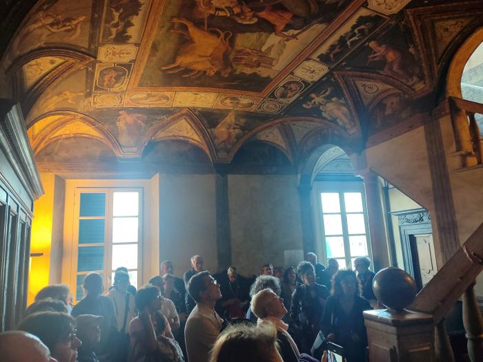 "foto delle visite a Palazzo Lamba Doria - Savona - Giornate Fai d'Autunno 2024"
