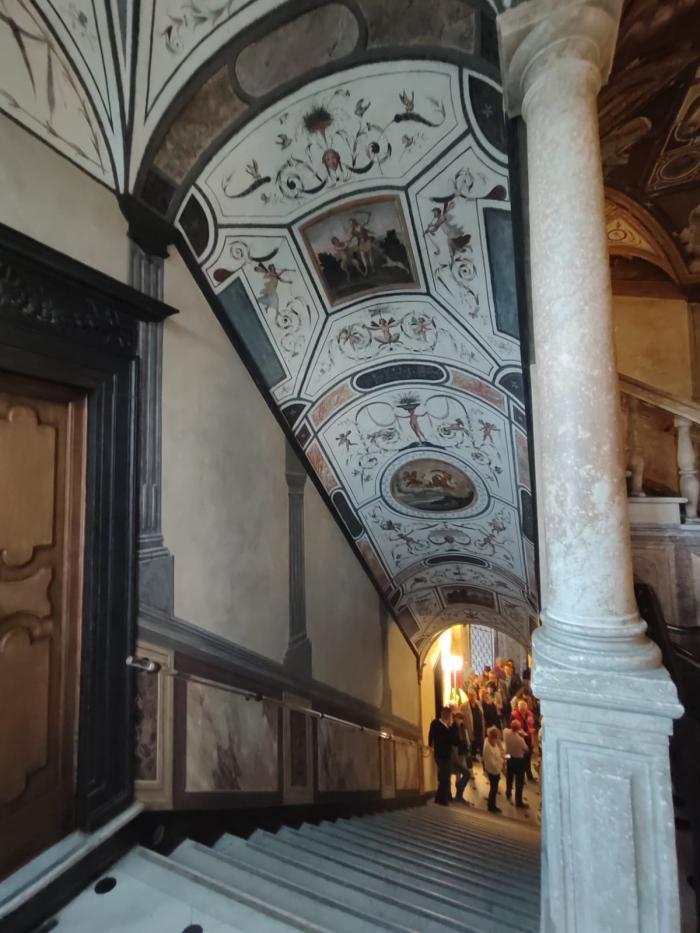 "foto delle visite a Palazzo Lamba Doria - Savona - Giornate Fai d'Autunno 2024"