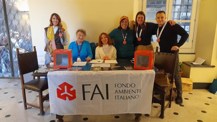 "foto delle visite a Palazzo Lamba Doria - Savona - Giornate Fai d'Autunno 2024"