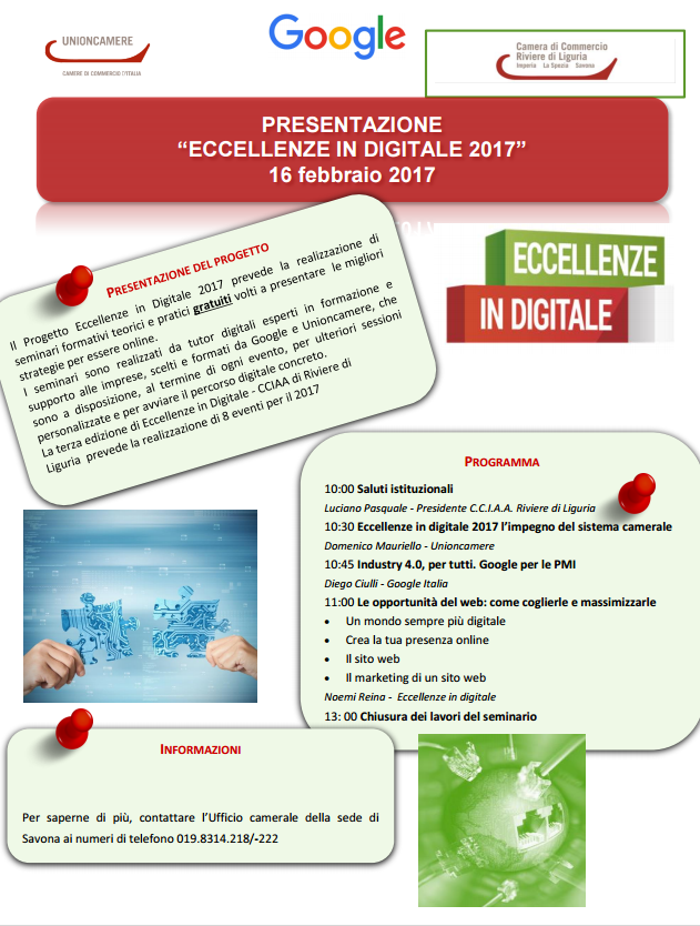 ECCEDIGIT programma 2017 16 febbraio