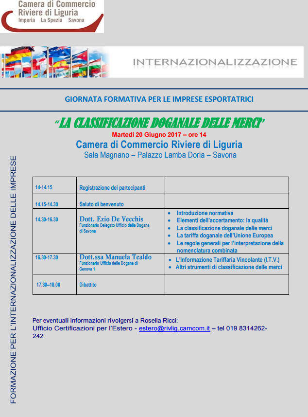 seminario estero 20 giugno