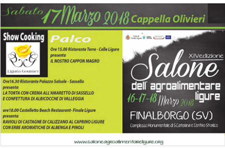 show cooking liguria gourmet