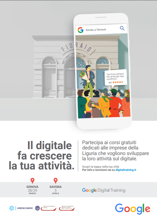 digital training google unioncamere a savona liguria