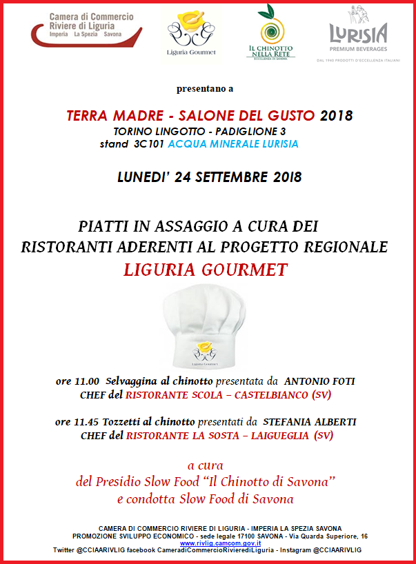 salone assaggi liguria gourmet chinotto