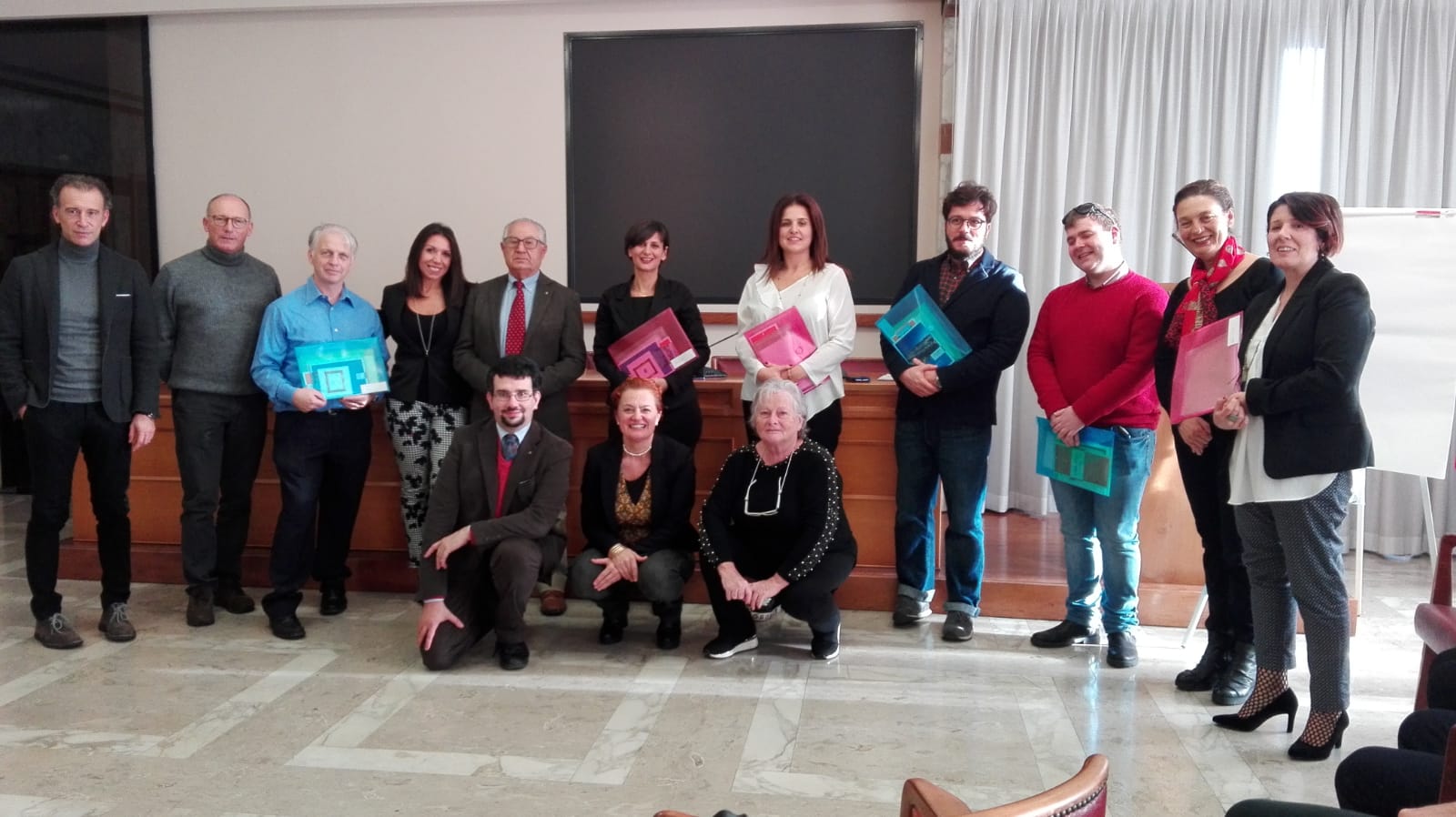 foto premiati hackathon on line sp 24 11 2018