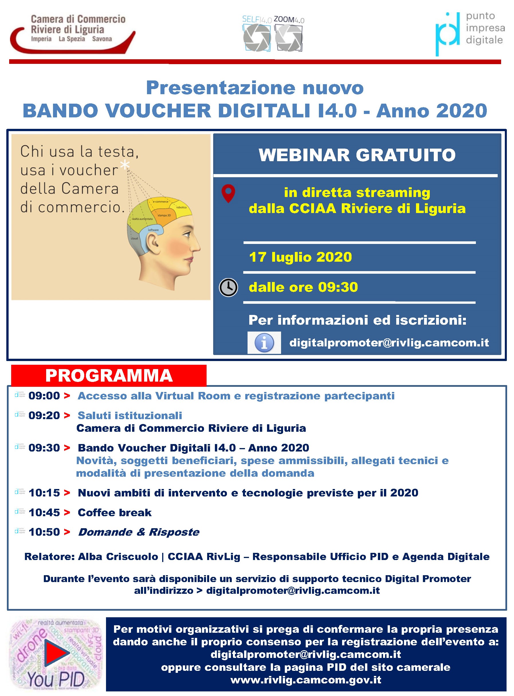 PROGRAMMA WEBINAR GRATUITO NUOVO BANDO PID