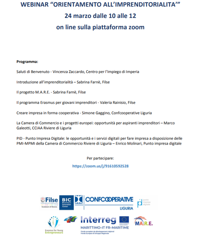 webinar orientamento autoimprenditorialità 24 marzo 2021 pid 