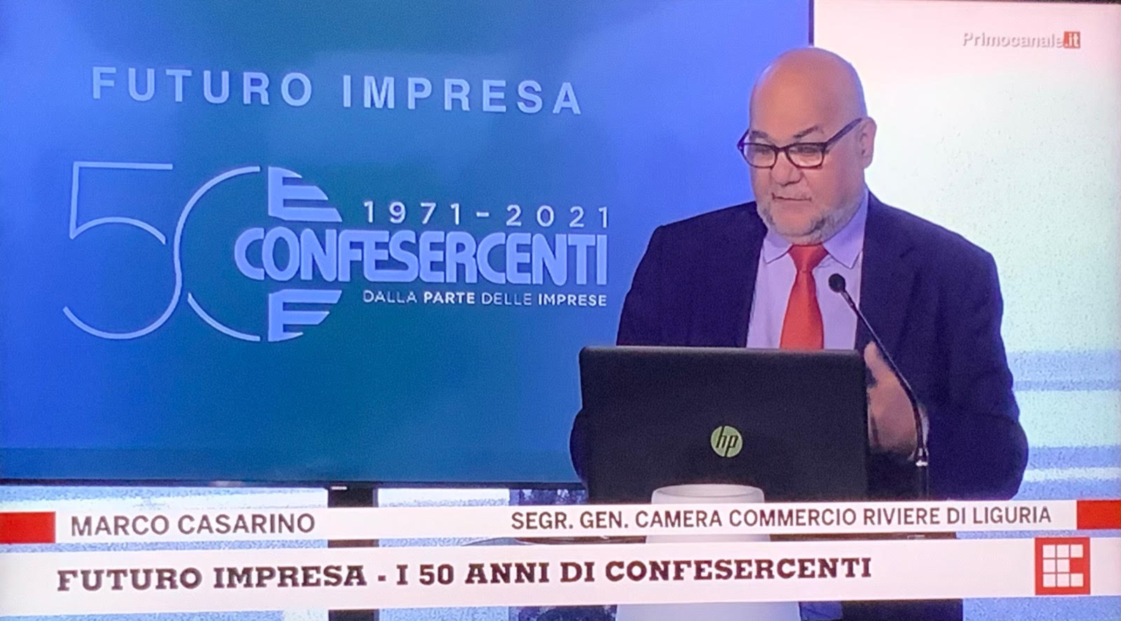 primocanale 50 anni confesercenti casarino