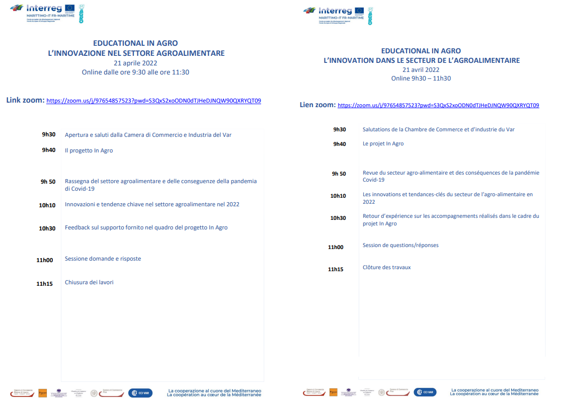 21 aprile cc du var seminario in.agro