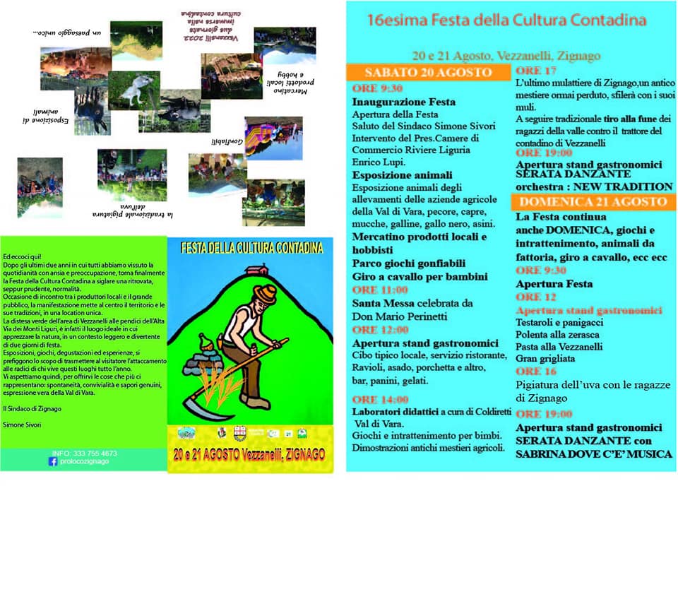 zignago programma 2022