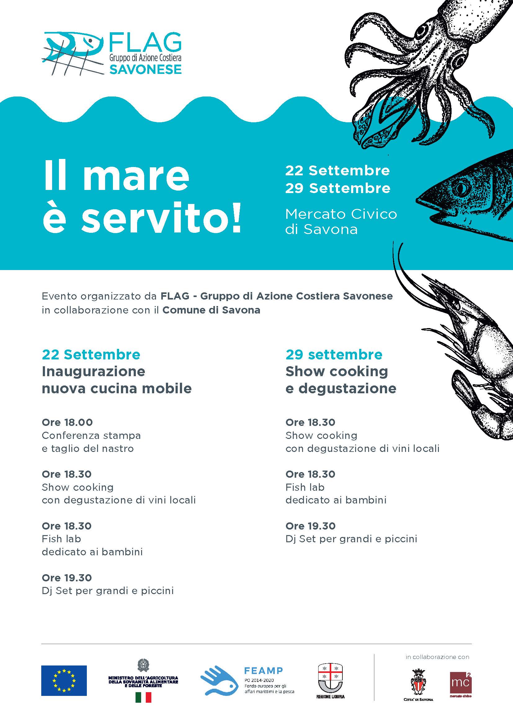 il mare è servito sv noli