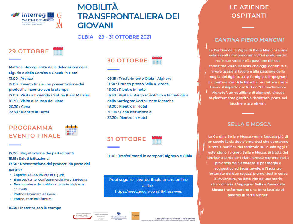 programma gim evento finale 