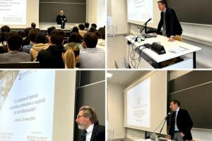 Studenti a lezione di impresa Studenti spezzini a lezione di impresa