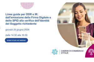 Firma Digitale e SPID: linee guida per addetti al rilascio - webinar gratuito il 25 giugno 2026 - Iscrizioni aperte
