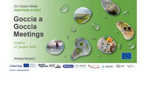 Imperia - Goccia a goccia - evento di lancio del progetto Goccia a Goccia nell'ambito della EU Green Week - focus sul risparmio idrico Imperia - Goccia a goccia - evento di lancio del progetto Goccia a Goccia nell'ambito della EU Green Week - focus sul risparmio idrico