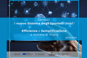 Digitalizzazione SUAP&SUE, il sistema camerale avvia una campagna di informazione sul progetto SUAP Digitalizzazione SUAP&SUE, il sistema camerale avvia una campagna di informazione sul progetto