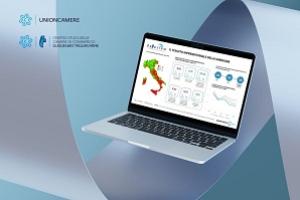 Dataview: il barometro dell'economia territoriale - infografiche di ottobre 2024 per le province di Imperia, La Spezia e Savona immagine di un pc con sito istituto tagliacarne