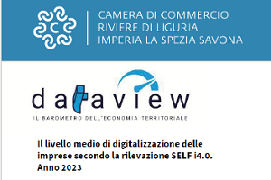 Dataview: il barometro dell’economia locale - informazioni economico-statistiche relative alla digitalizzazione in provincia di Imperia La Spezia Savona - anno 2023 Dataview: il barometro dell’economia locale - informazioni economico-statistiche relative alla digitalizzazione in provincia di Imperia La Spezia Savona - anno 2023