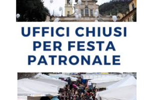 AVVISO ALL'UTENZA - uffici chiusi per festa patronale a Savona 18 marzo e alla Spezia 19 marzo 2026