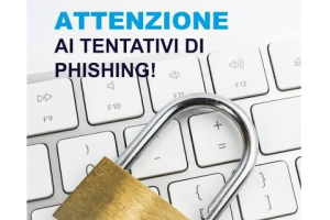 ATTENZIONE: False e-mail a nome del Registro Imprese / Camere di Commercio scritta avviso e lucchetto