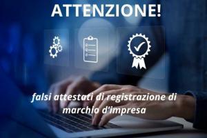 ATTENZIONE - AVVISO UIBM - Continuano le richieste fraudolente di pagamento ed emissioni di falsi attestati di registrazione di marchio d’impresa ATTENZIONE - AVVISO UIBM - Continuano le richieste fraudolente di pagamento ed emissioni di falsi attestati di registrazione di marchio d’impresa