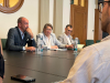 Imperia: La Camera di Commercio Riviere di Liguria ospita la Commissione Giovani di Fondazione Carige  al tavolo Presidente Lupi e Antonio Federico e rappresentante F